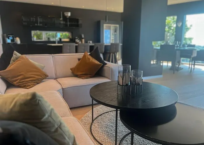 Sjoutsikt, Jacuzzi Og Solfylt 公寓 卑爾根