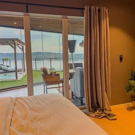 Sjoutsikt, Jacuzzi Og Solfylt شقة برغن