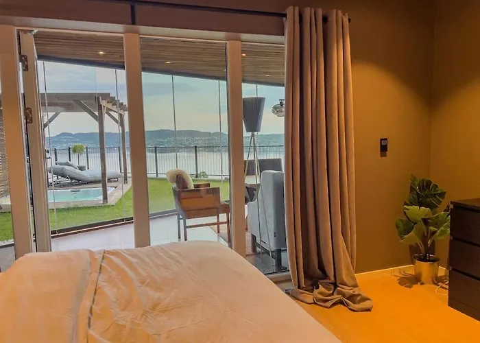 Sjoutsikt, Jacuzzi Og Solfylt 公寓 卑爾根